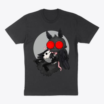 Mothman and His Trash Friend