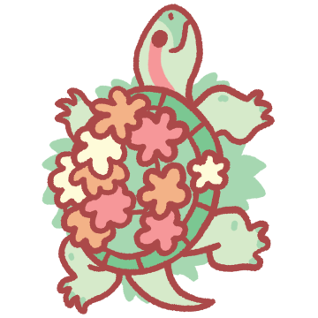 Floral Turtle