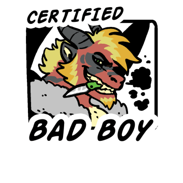 Certified Bad Boy - Winston the Dragon
