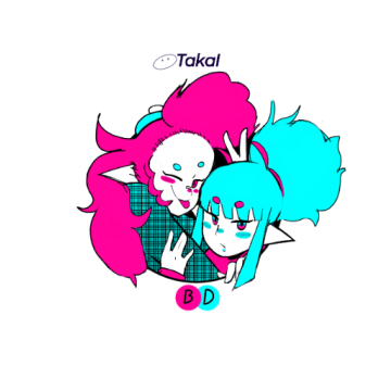 Droopy+Bekka (Cotton Candy)