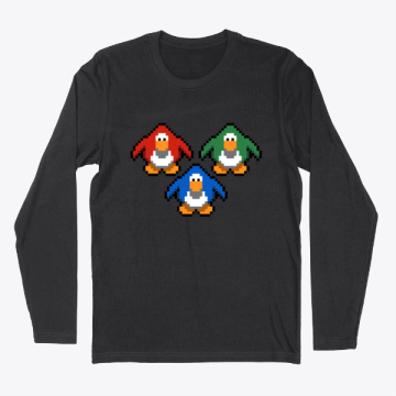 RGB Penguin Trio ???? (8-Bit Art)