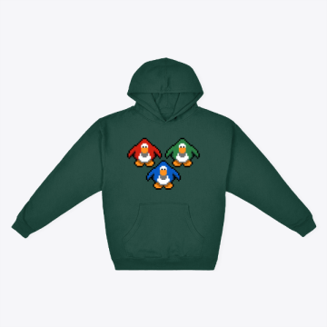 RGB Penguin Hoodie ????