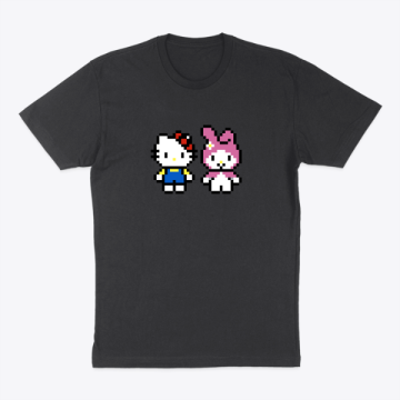 Kitty &amp; Sweet Rabbit (8-Bit Art)