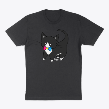 Pan Pride Tuxedo Cat