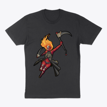 Hellfire Grim Reaper Twin-Scythe Demon