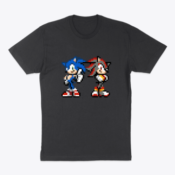 Hedgehog Duo (8-Bit Art)