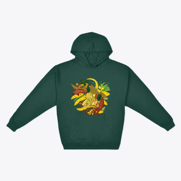 Underwater Fruit Basket Pullover Hoodie