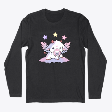 Kawaii magical cow T-shirt
