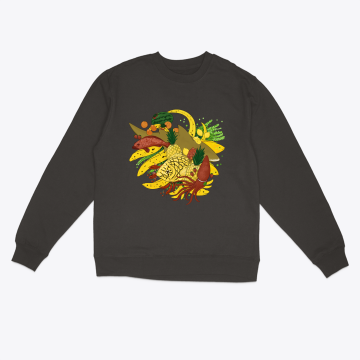 Underwater Fruit Basket Sweatshirt