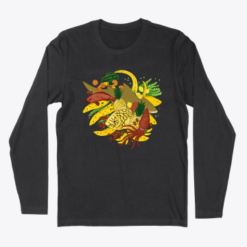 Underwater Fruit Basket Long Sleeve