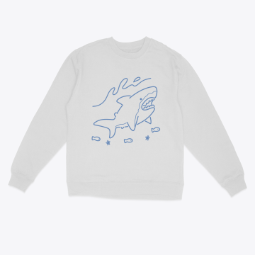 Great White Shark Sweatshirt
