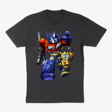 Transformers Optimus &amp; Bumblebee Shirt