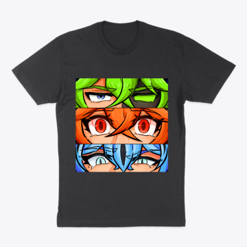 Green, Orange, Blue