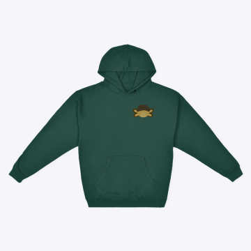 ShrimpBuffet Face Emblem Hoodie