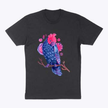 Bi Pride with Gang-Gang Cockatoo
