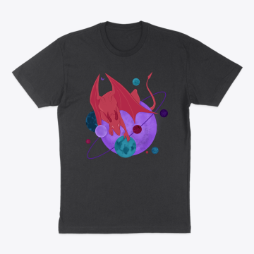 Planet-Hoarding Dragon T-Shirt