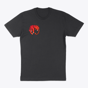 Leaping Tiger T-shirt (Orange)