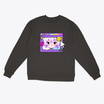 Y2K Computer Graphic Crewneck