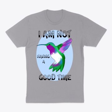 I Am Not Having A Good Time Hummingbird