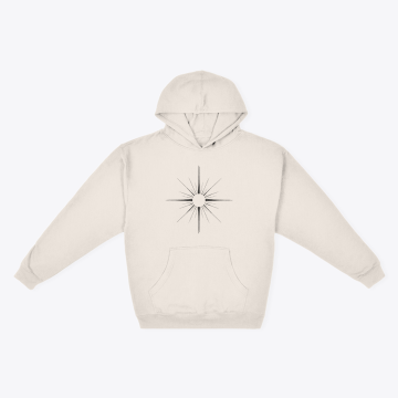 Sunwheel norse minimalistic lines hoodie