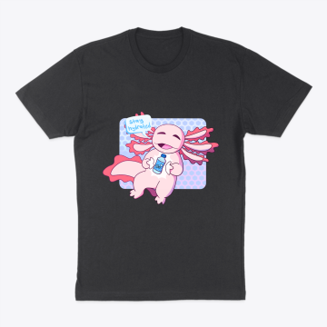 Stay Hydrated Axolotl Design