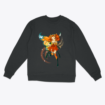 Monarch Fairy Magical Girl Crewneck