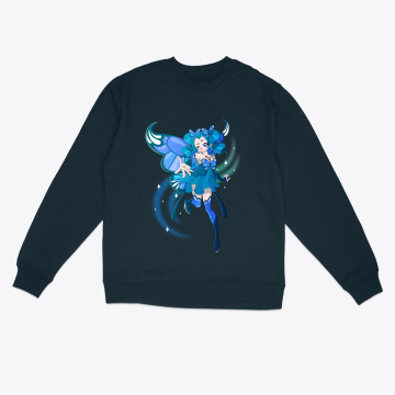 Azure Fairy Magical Girl Crewneck