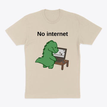 No internet dinosaur
