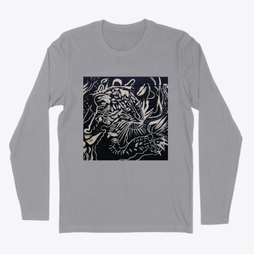 Black Panther Block Print