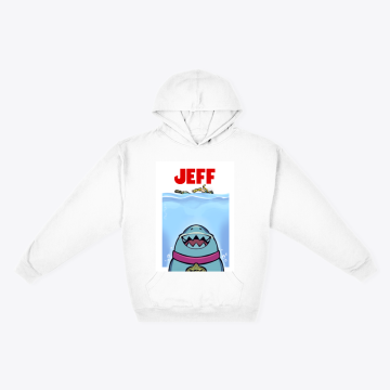 Jaws Inspired Jeff the Shark Hoodie
