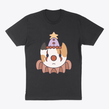 Clown cat shirt