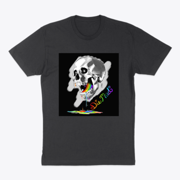 Die Mad Rainbow Skull