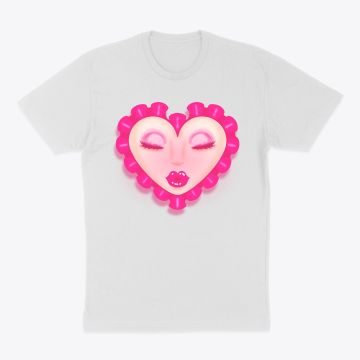 HEARTFACE - T-shirt (No Background)