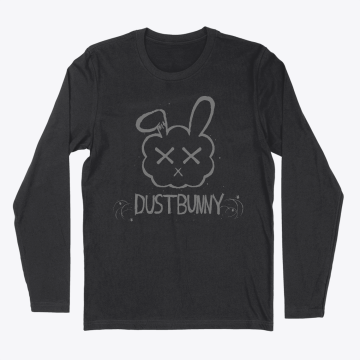 DJ DUSTBUNNY Long Sleeve (Black)