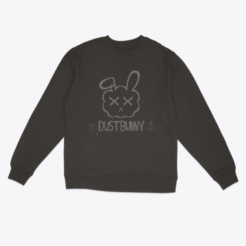 DJ DUSTBUNNY Sweatshirt (Black)
