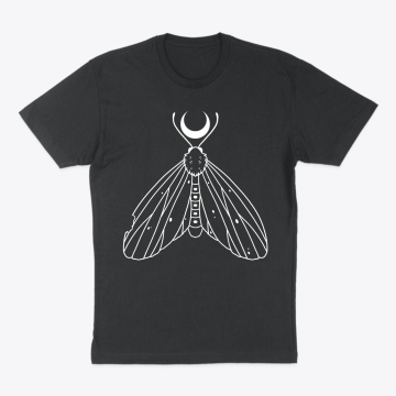 T-SHIRT - moon moth