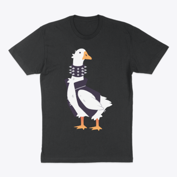 T-SHIRT - punk goose