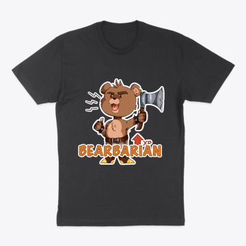 ???? "Bearbarian Rage Mode: ON!" T-shirt