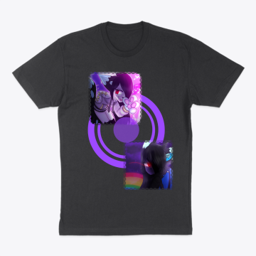 blooming galaxy t-shirt