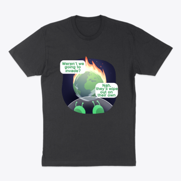 Aliens don't want us