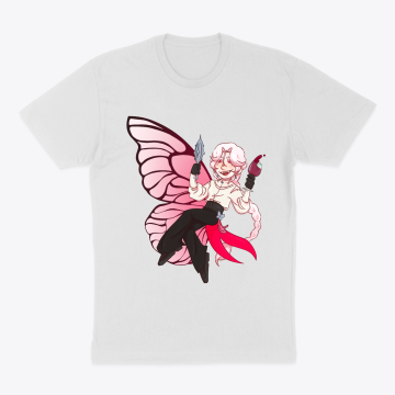 Butterfly with Wine