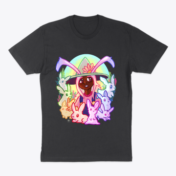 Garden Bunny Witch
