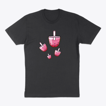 Pink Boba/Milktea T-Shirt