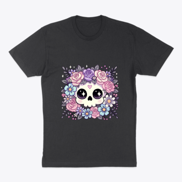 Spooky Flower Crown Tee