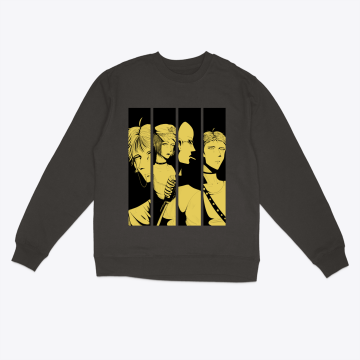 Rock band Yellow Design