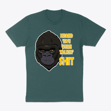 100 men vs Gorilla meme shirt