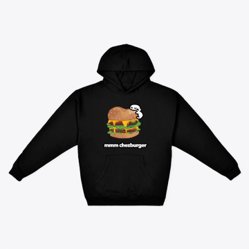 mmm cheezburger hoodie