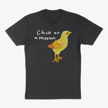 Chick on a mission