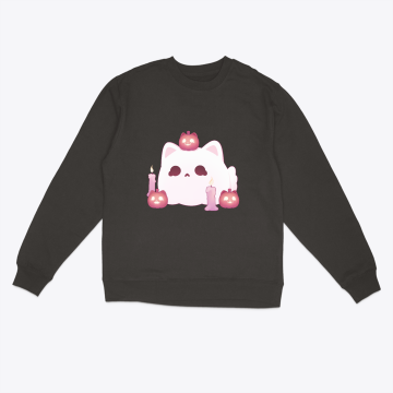 ghost cat: candles