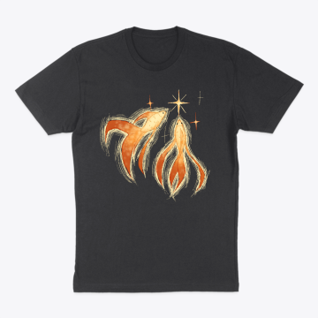 Glowing Gold Fish